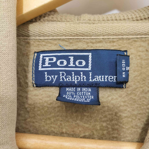 ポロバイラルフローレン Polo by RALPH LAUREN 90S ポニー刺繍 ジップアップパーカー メンズ import:S